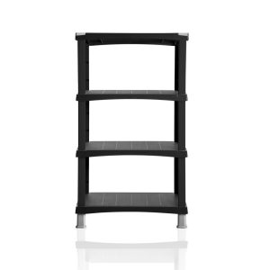 Bama Futuro Opbergsysteem 4 Planken 80x40x137 cm Zwart