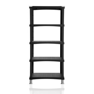 Bama Futuro Opbergsysteem 5 Planken 80x40x174 cm Zwart