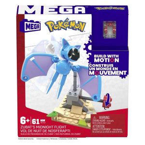 Pok&eacute;mon Mega Bloks Zubats Midnight Flight 61-delig