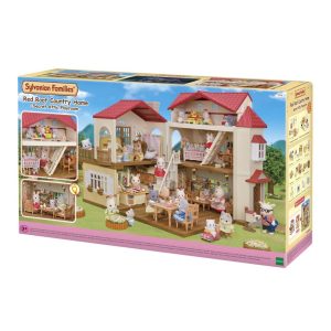 Sylvanian Families 5708 Groot Poppenhuis met Geheime Speelkamer + Licht