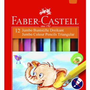 Faber Castell FC-116501 Kleurpotlood Faber-Castell Jumbo 12stuks