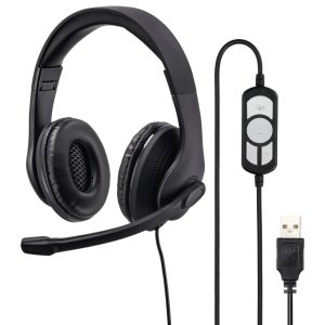 Hama PC-Office-headset HS-USB300 Stereo Zwart