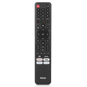 Hama Universele Afstandsbediening Hisense TV’s IR Lerend + 4 App-knoppen Zwart