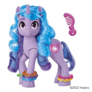 My Little Pony Stralende Izzy Moonbow + Armbanden + Licht