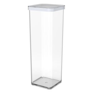 Rotho LOFT Bewaardoos 10x10x28.5 cm 2L Wit/Transparant