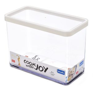 Rotho LOFT Bewaardoos 20x10x14.2 cm 2.1L Wit/Transparant