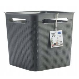 Rotho BRISEN Opbergmand 29.1x29.1x28.1 cm 18L Antraciet