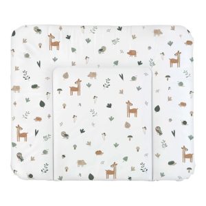 Rotho Aankleedkussen Bosdieren 85x72 cm Wit
