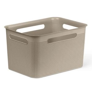 Rotho PINA Opbergmand 21x26x36 cm Cappuccino