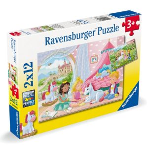 Ravensburger Puzzel Prince & Princess 2x12 Stukjes