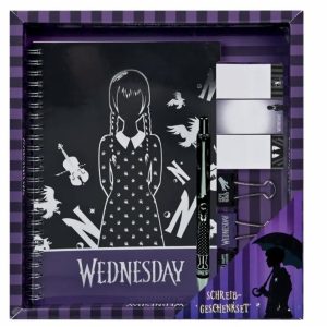 Wednesday Schrijfset Giftbox
