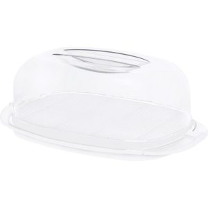 Rotho Fresh Kaasdoos 29x17x10.5 cm Wit/Transparant