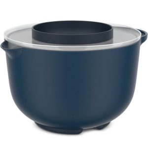 Mepal Beslagkom met Spatdeksel 3L Donkerblauw