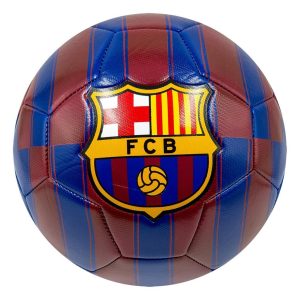 Voetbal Barcelona Maat 5 Blauw/Rood