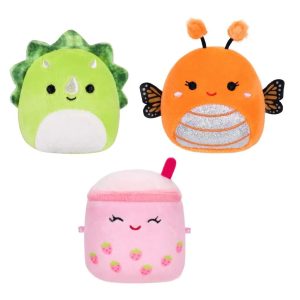 Squishmallows Micromallows Knuffels Mony, Tristan Victoria 6.5 cm