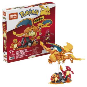 Pok&eacute;mon Mega Construx Charmander Evolutie Set