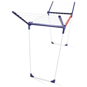 Leifheit 81620 Droogrek Pegasus 160 Solid Slim 16 m Drooglengte Blauw/Wit
