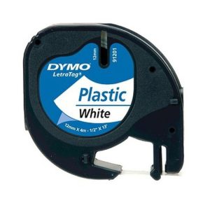 Dymo Ril Tape Wit-zw 91201