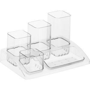 Rotho Pennenbak 5 Vakken 18.5x12.5x10 cm Transparant