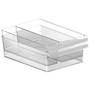 Rotho LOFT Koelkast Organizer Set 3-delig Transparant