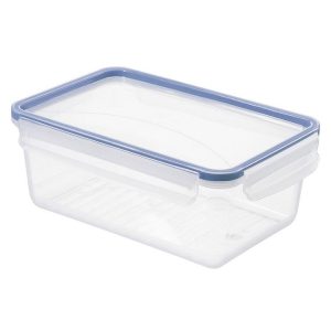 Rotho Clic & Lock Koelkast Bewaardoos 2L Horizon Blauw/Transparant