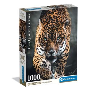 Clementoni High Quality Collection Puzzel Jaguar 1000 Stukjes + Poster