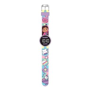 Accutime Gabby's Dollhouse LED Horloge Rond