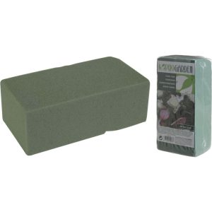 Pro Garden Steekschuim voor Verse Bloemstukken 20x10x7 cm Groen