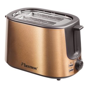 Bestron ATS1000CO Broodrooster Koper/Zwart