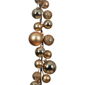 Kerstslinger 180 cm Goud