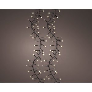 Lumineo Excellent Twinkel LED Snoer voor Buiten 2000 cm Soft Gold Licht Zwart