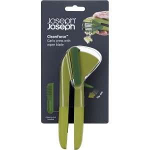 Joseph Joseph Cleanforce Knoflookpers met Ge&iuml;ntregeerde Schoonmaker Groen