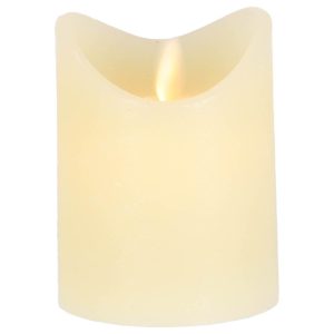 Daily Home LED Kaars 7.5x10 cm Cr&egrave;me
