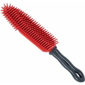 Vileda PetPro Elektrostatische Borstel Zwart/Rood/Rubber