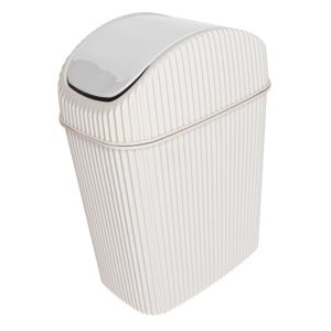 Tafelafvalbak Alythia met Zwaaideksel 2.5L Beige