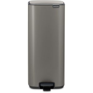 Brabantia Bo Pedaalemmer 30L Platinum