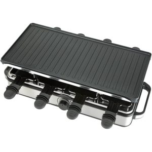 Bourgini Gourmette Reclette Pure Zwart/RVS