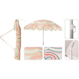 Strandparasol 160 cm Assorti