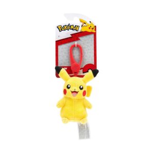 Pok&eacute;mon Knuffel 8 cm met Clip Assorti