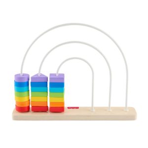 Fisher Price Houten Regenboog Telraam