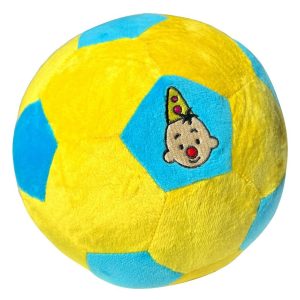 Bumba Pluche Voetbal Geel/Blauw