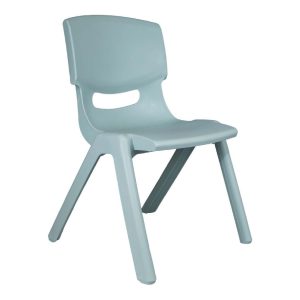 Kinderstoeltje 36x32x53 cm Plastic/Pastel Blauw