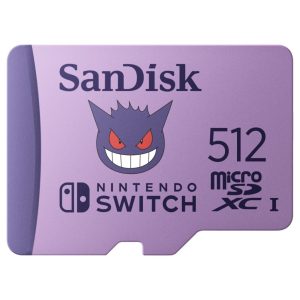 Sandisk Nintendo Switch Micro SD Geheugenkaart 512 GB