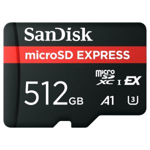 Sandisk MicroSDexpress Gameplay 512GB 880mb/650mb/s