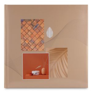 Hama Fotoalbum XL Singo II 30x30 cm 100 Witte Pagina's Terracotta