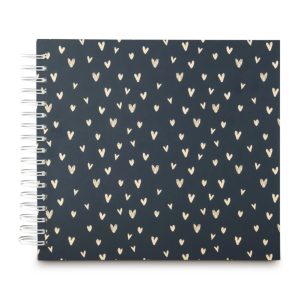 Hama Foto Spiraalalbum Lovely 28x24 cm 50 Witte Pagina's Blauw