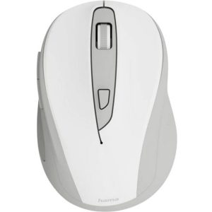 Hama WM-400 Optische Draadloze Muis 6 Knoppen 2.4 GHz RF Wit/Grijs