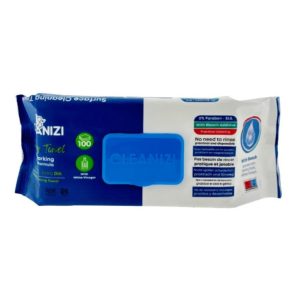 Cleanizi Schoonmaakdoekjes met Bleek 100 Stuks