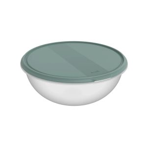 Rotho Elements Koelkast Bewaardoos Rond 6L Mistletoe Groen/Transparant