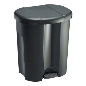 Rotho Pila Afvalbak 40L Zwart